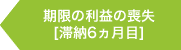 期限の利益の喪失へ